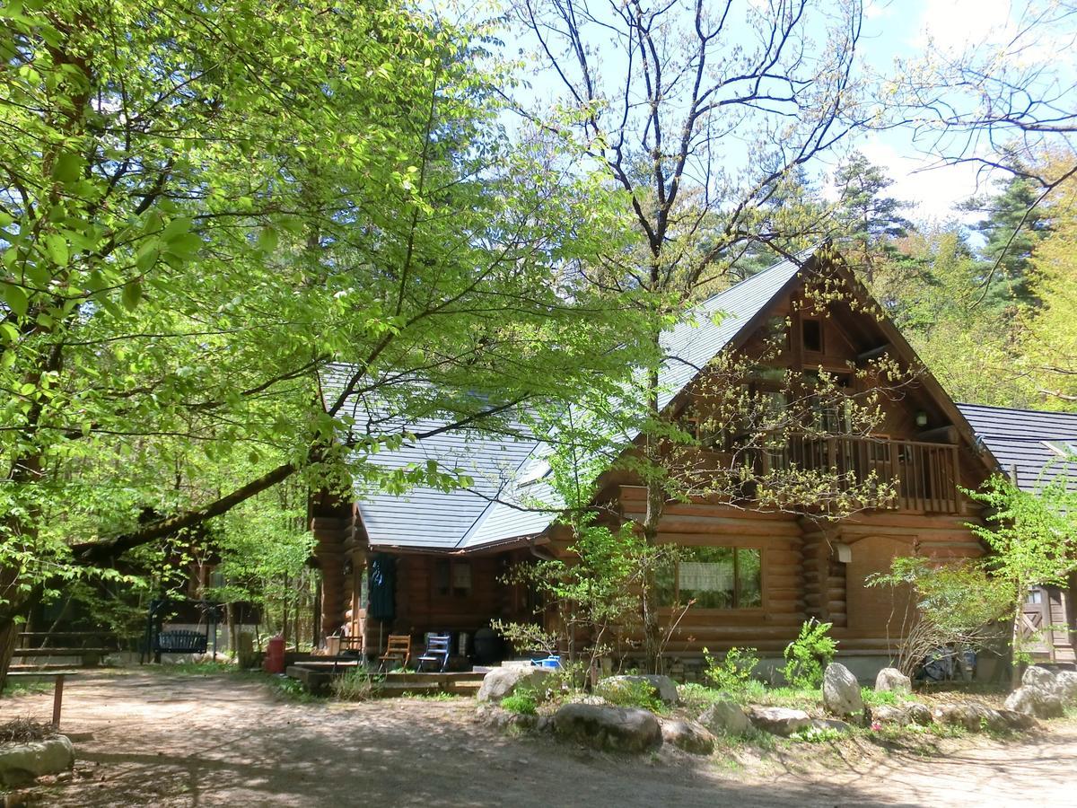 Canadian Loghouse Inn Azuminoyujin Ngoại thất bức ảnh