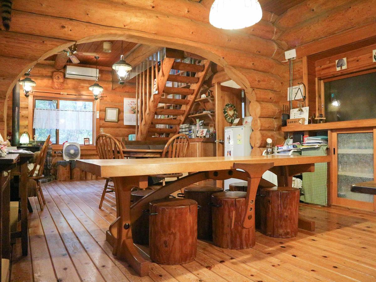 Canadian Loghouse Inn Azuminoyujin Ngoại thất bức ảnh