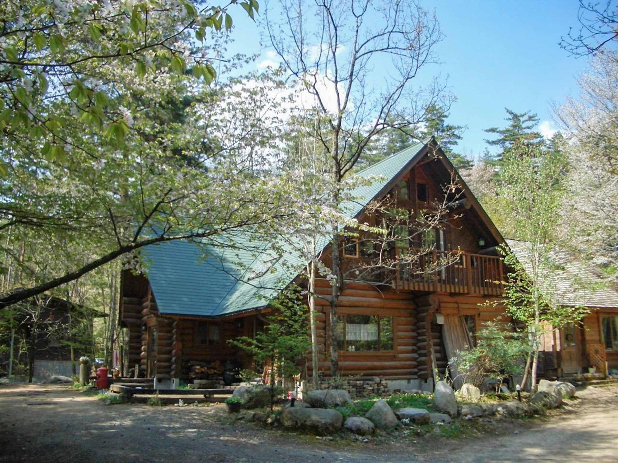 Canadian Loghouse Inn Azuminoyujin Ngoại thất bức ảnh