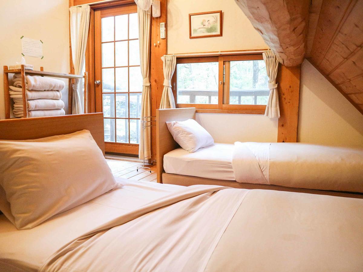 Canadian Loghouse Inn Azuminoyujin Ngoại thất bức ảnh